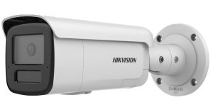 Camera supraveghere IP Hikvision DS-2CD2T86G2H-IS2U/SL(2.8mm), 8MP, AcuSense, IR 60m, Alarma, slot microSD, PoE, IP67. Fiabilitate si performanță