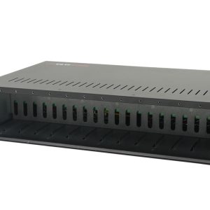 Carcasa rackabila pentru max 14 mediaconvertoare 2U