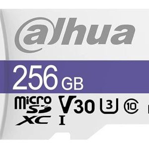 Card de memorie pentru stocare video Micro SD 256GB Clasa 10 Dahua TF-C100/256GB