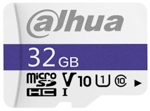 Card de memorie Micro SD 32GB Clasa 10 Dahua TF-C100 1 Card de memorie pentru stocare video Micro SD 32GB Clasa 10 Dahua TF-C100/32GB. Fiabilitate si performanță