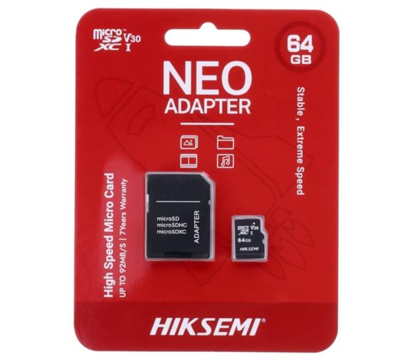 Card  stocare video Micro SD 64GB -V30