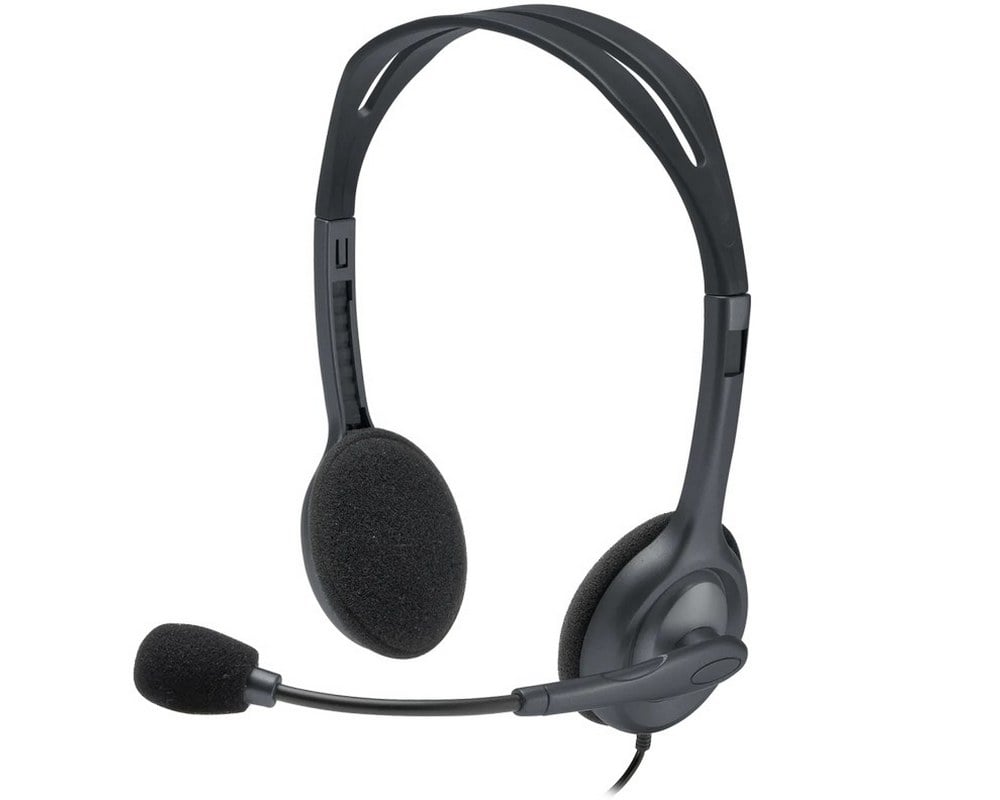 Casti cu microfon Logitech H111, jack 3.5mm, lungime cablu 2.35m, sensibilitate casti 100dB +/-3dB, impedanta 32 ohm, negru. Fiabilitate si performanță 1 Casti cu microfon Logitech H111