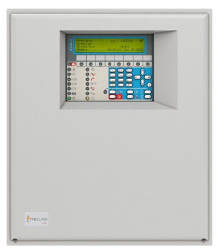 Centrala antiincendiu adresabila 3 bucle (o bucla cu 3 circuite), 250 detectori, 128 zone, comunicator PSTN, FIRECLASS FC503. Fiabilitate si performanță 1 Centrala antiincendiu adresabila 3 bucle (o bucla cu 3 circuite)