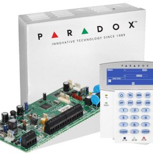 Centrala de alarma Paradox Spectra 5500 si tastatura K35