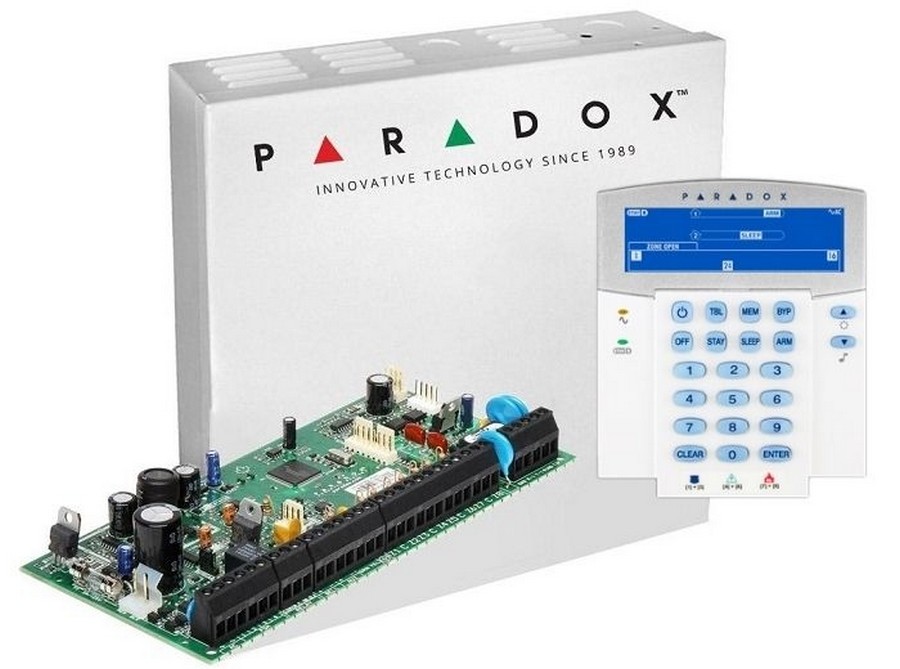 Centrala de alarma Paradox Spectra 6000 si tastatura K35, SP6000-K35. Fiabilitate si performanță 1 Centrala de alarma Paradox Spectra 6000 si tastatura K35
