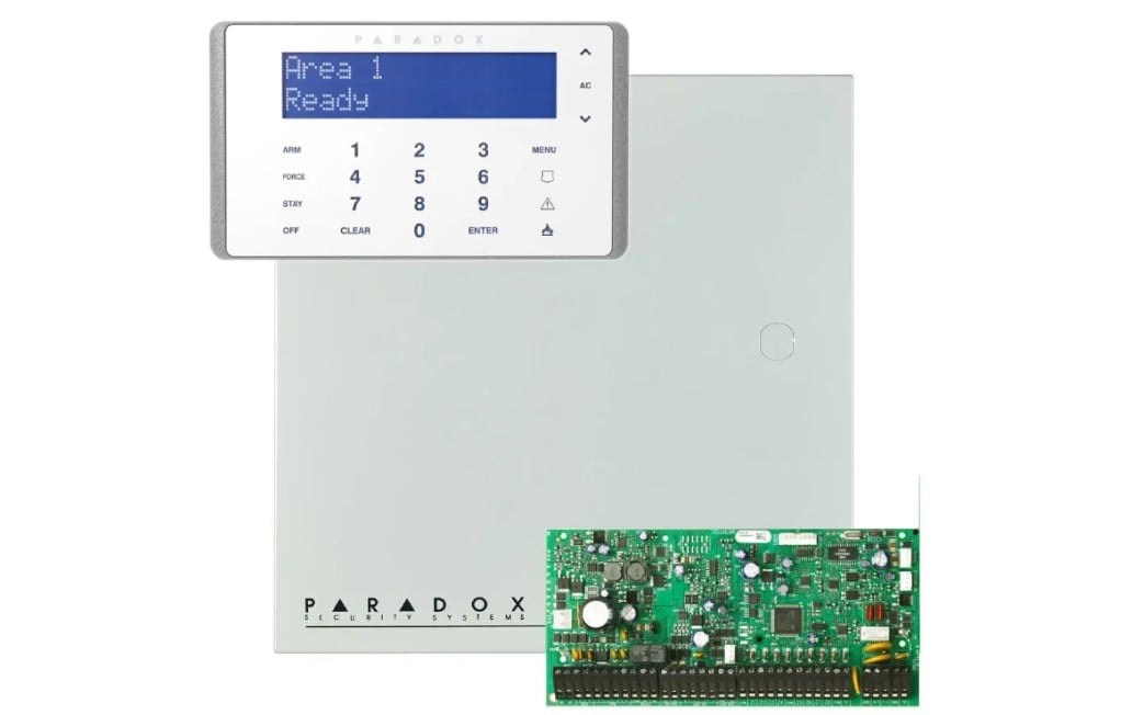 Centrala de alarma antiefractie Paradox Digiplex EVOHD, cu tastatura K656, carcasa, 8 partitii, pana la 192 zone, EVOHD+K656. Fiabilitate si performanță 1 Centrala de alarma antiefractie Paradox Digiplex EVOHD
