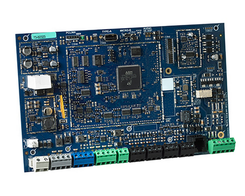 Centrala de alarma hibrida DSC PRO-HS3032P, 8 zone pe placa, extensibila la 32 zone pe fir sau wireless, cu cabinet HS3020CP. Fiabilitate si performanță 1 Centrala de alarma hibrida DSC PRO-HS3032P