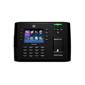 Centrala de control acces si pontaj biometric cu camera foto ICLOCK700