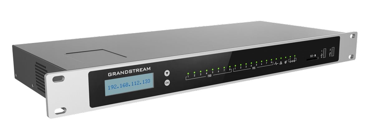 Centrala telefonica VoIP Grandstream, 400 apeluri simultante, UCM6308. Fiabilitate si performanță 1 Centrala telefonica VoIP Grandstream