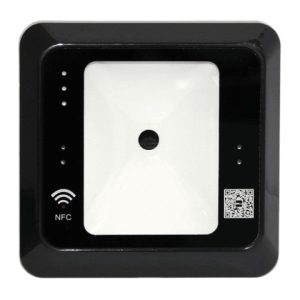 Cititor cod QR si card Mifare 13.56 Mhz sau NFC - Wiegand 26/34 montaj incastrat