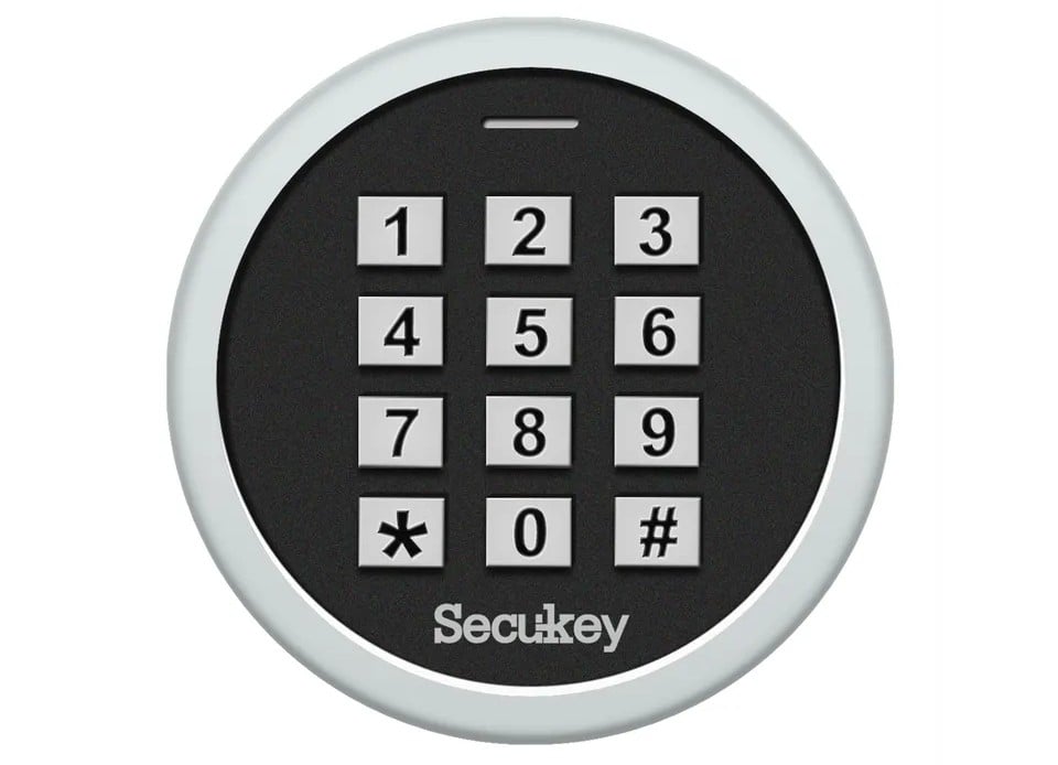 Cititor control acces standalone cu tastatura integrata, RFID 125KHz, cod PIN, IP66, SECUKEY-K7. Fiabilitate si performanță 1 Cititor control acces standalone cu tastatura integrata