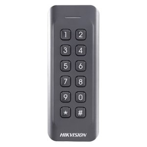 Cititor de proximitate RFID 125Khz cu tastatura integrata, IP65, Hikvision DS-K1802EK. Fiabilitate si performanță – ofertă, preț și specificații