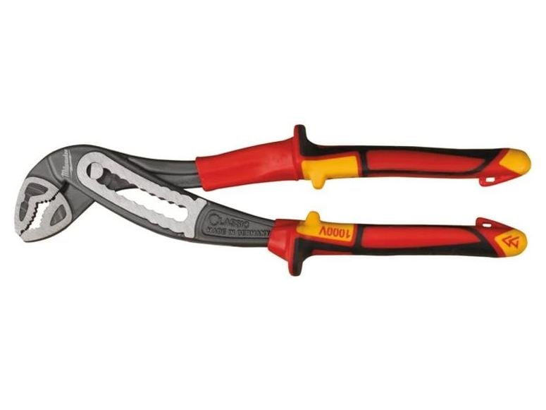 Cleste Papagal VDE reglabil Milwaukee, 240 mm, rezistent la coroziune, certificat EN/IEC 60900, manere ergonomice, 4932464574. Fiabilitate si performanță 1 Cleste Papagal VDE reglabil Milwaukee