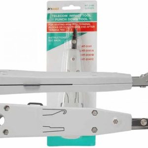 Cleste pentru sertizat cabluri de retea in priza sau patchpanel