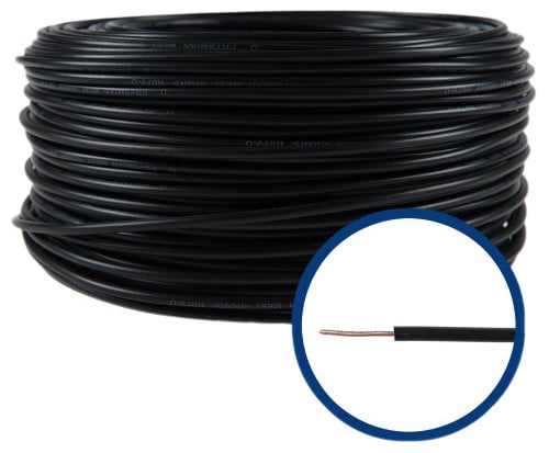 Conductor FY 2,5 mm, solid, 100 m, FFY2.5-NEGRU. Fiabilitate si performanță 1 Conductor FY 2