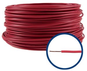 Conductor FY 2,5 mm, solid, 100 m, FY2.5-ROSU. Fiabilitate si performanță
