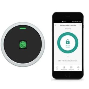 Control acces cu amprenta si cartela
