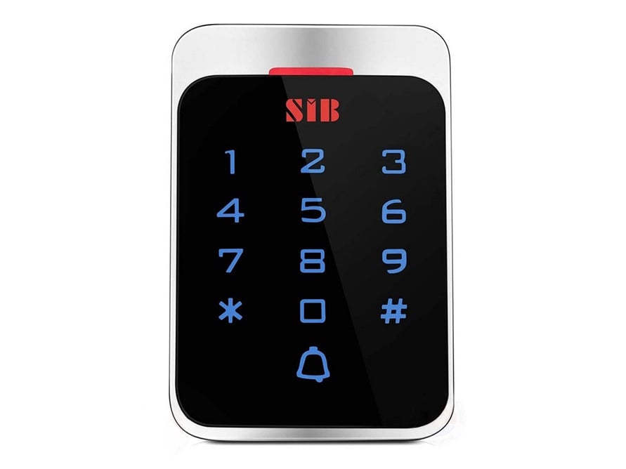 Control acces standalone, card si PIN, RFID EM 125kHz, Wiegand 26bt, IP68, rezistenta anti-vandal, aliaj de zinc, argintiu, SIB SK-T50EM. Fiabilitate si performanță 1 Control acces standalone