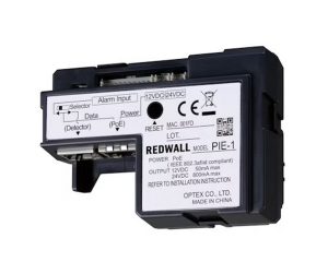 Convertor analog - cod ASCII Optex PIE-1, compatibil cu detectoare REDWALL, PoE. Fiabilitate si performanță
