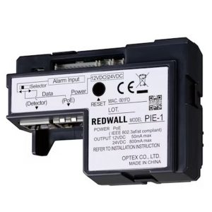 Convertor analog - cod ASCII Optex PIE-1, compatibil cu detectoare REDWALL, PoE. Fiabilitate si performanță – ofertă, preț și specificații