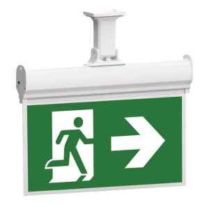 Corp iluminat de siguranta cu LED 2W si folie de siguranta STANGA / DREPATA