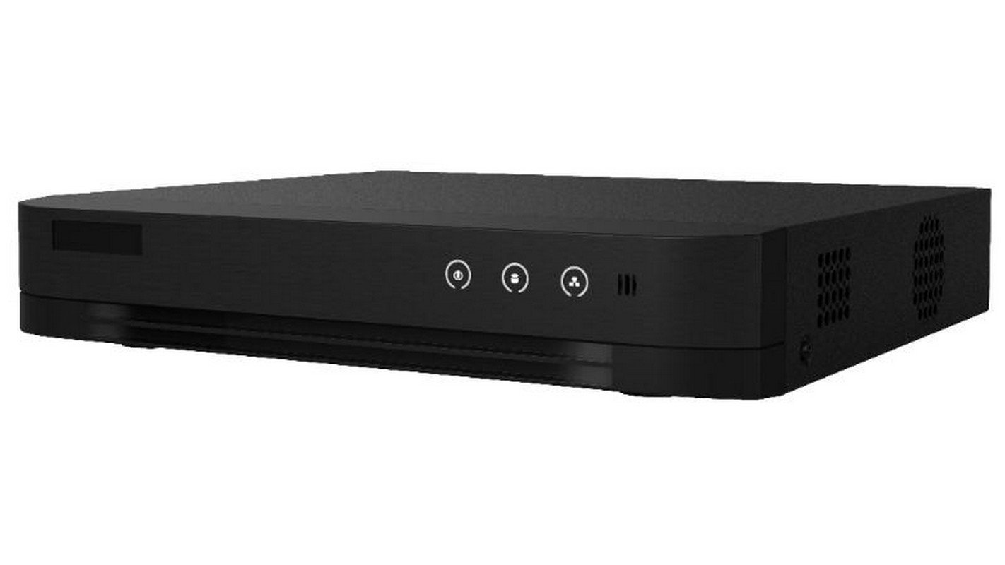 DVR 4 canale, Hikvision iDS-7204HQHI-M1/E(E), Full HD 1080p, H.265+, 1x SATA 10TB, Audio prin coaxial. Fiabilitate si performanță 1 DVR 4 canale