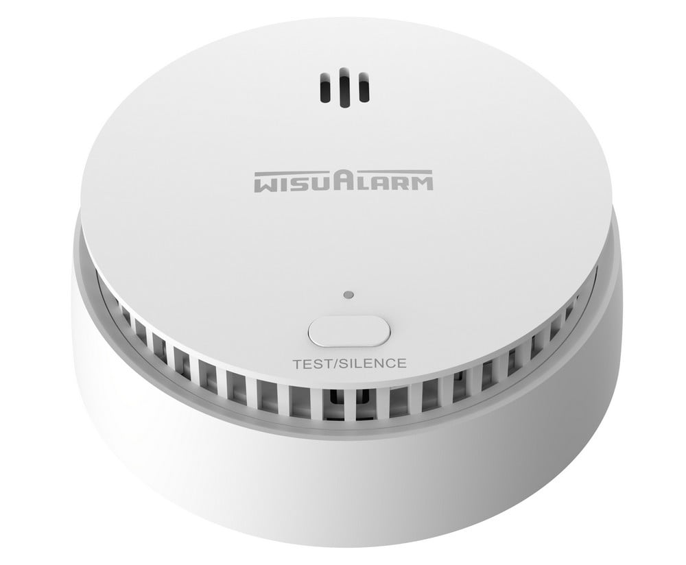 Detector de fum wireless WisuAlarm Dahua HY-SA30A-R8, alarma 85dB, indicator LED, sistem MESH, baterie 3V CR123A, HY-SA30A-R8. Fiabilitate si performanță 1 Detector de fum wireless WisuAlarm Dahua HY-SA30A-R8