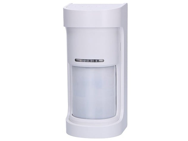 Detector miscare PIR QUAD+ Microunde, 12m, 180 grade, 14 zone, imunitate animale, tamper, baterii 3-3.6VDC, IP55, OPTEX WXS-RDAM-X5. Fiabilitate si performanță 1 Detector miscare PIR QUAD+ Microunde