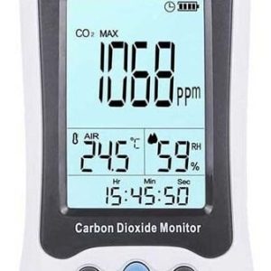 Detector standalone de CO2. temperatura si umiditate cu alarma sonora Unit-t A37