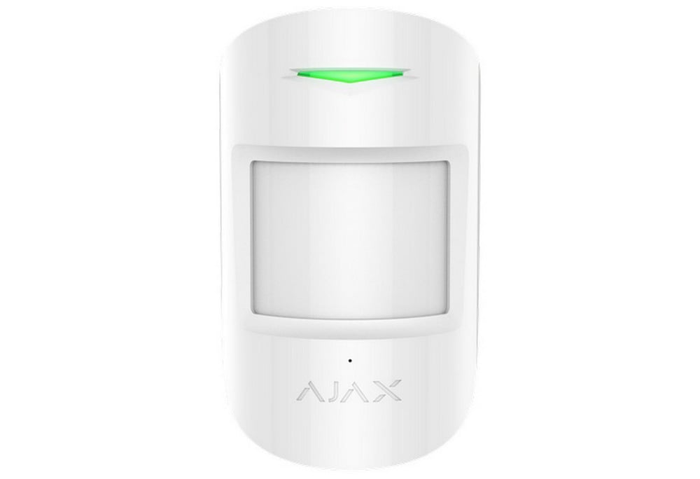 Detector wireless de miscare si spargere geam, PIR si acustic, 12/9 m, imunitate animale, interior, 868 MHz, alb, AJAX COMBIPROTECT WH. Fiabilitate si performanță 1 Detector wireless de miscare si spargere geam