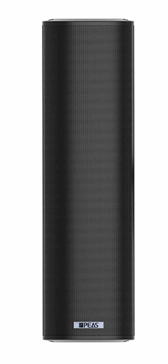 Difuzor PA tip coloana, putere 60W, 70V/100V/4 ohm, interval frecventa 140Hz-20kHz, rezistent apa, negru, PEAS TS-260-BL. Fiabilitate si performanță 1 Difuzor PA tip coloana
