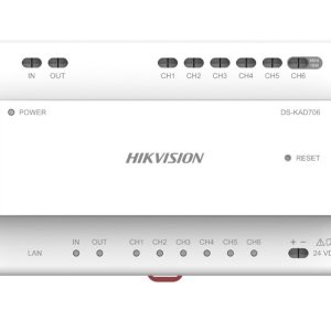 Distribuitor audio-video pentru videointefonul modular cu 2 fire Hikvision