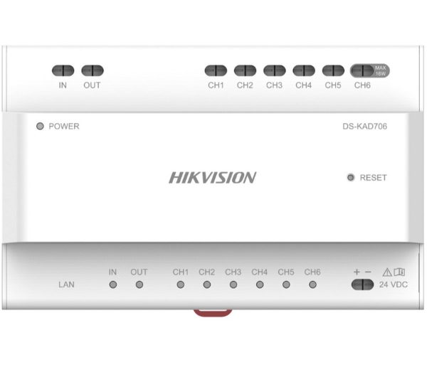 Distribuitor audio-video pentru videointefonul modular cu 2 fire Hikvision