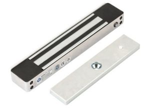 Electromagnet aplicabil YM-280W(LED), 280 kgf, IP68, senzor NO, 12/24V DC. Fiabilitate si performanță
