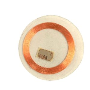 Eticheta autoadeziva cu CIP RFID  EM4100 pe 125KHz