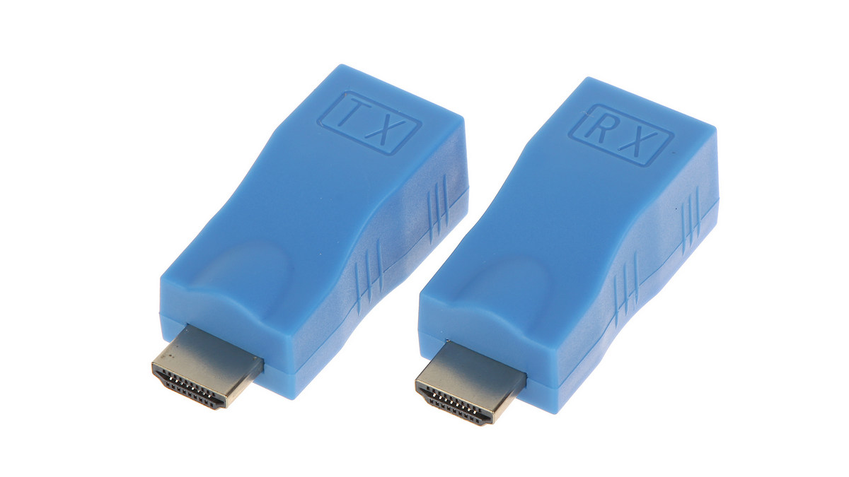 Extender HDMI, prin cablu UTP, 30 m, HDMI-EX-30-ECO. Fiabilitate si performanță 1 Extender HDMI