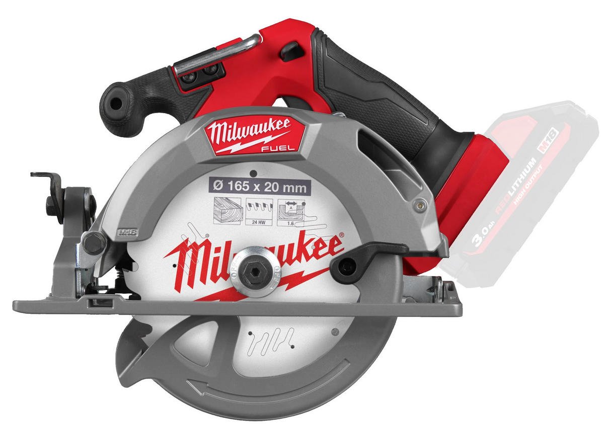 Fierastrau circular Milwaukee M18 FCS552, 18V, disc 165mm, 6000 RPM, inclinare 50 grade, fara acumulator, 4933493587. Fiabilitate si performanță 1 Fierastrau circular Milwaukee M18 FCS552