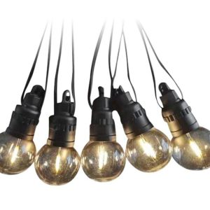 Ghirlanda Luminoasa de exterior alimentata cu panou solar