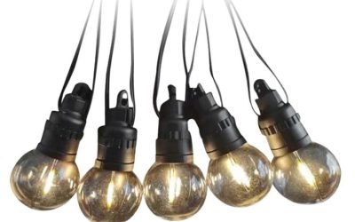 Ghirlanda Luminoasa de Exterior cu Panou Solar – SKU-7804