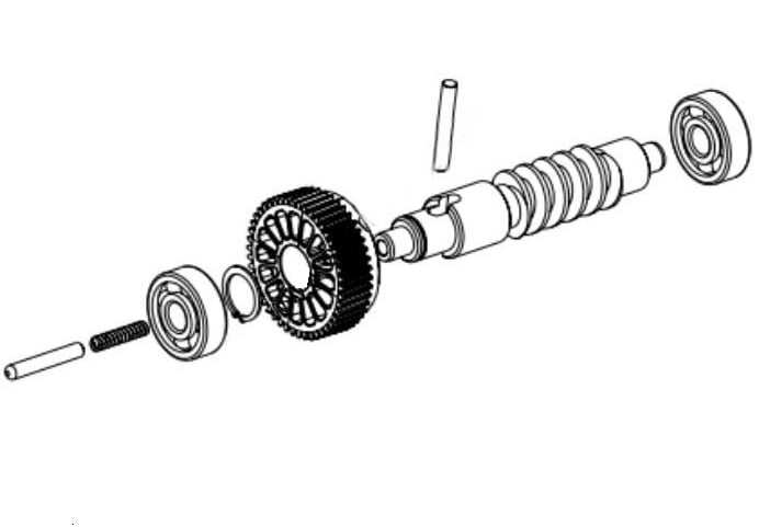 Grup de pinioane compatibile cu automatizarea de poarta batanta Life Armor, 5RI1370000. Fiabilitate si performanță 1 Grup de pinioane compatibile cu automatizarea de poarta batanta Life Armor