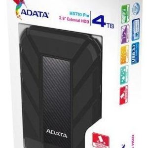 Hard disk Extern 4TB ADATA pe USB pentru export video AHD710P-4TU31-CBK