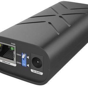 Injector DUAL PoE/PoE+ Gigabit 60W (2X30W) distanta 100m
