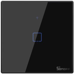 Intrerupator Wifi + RF incastrabil Negru 1 circuit SONOFF SONOFF-TXT3EU1C