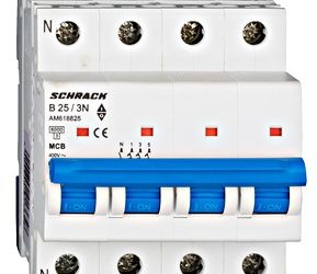 Intrerupator Automat 4P 25A 6KA B Schrack AM618825 – Fiabilitate și Performanță