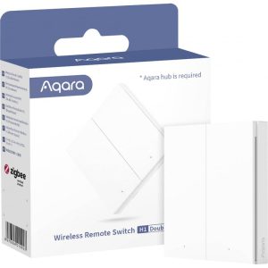 Intrerupator dublu inteligent AQARA Wireless Switch H1