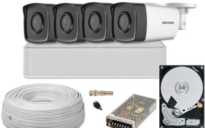 Articole 6 Kit 4 camere de exterior Hikvision HIK-4E28-1TB-SHQ-TW