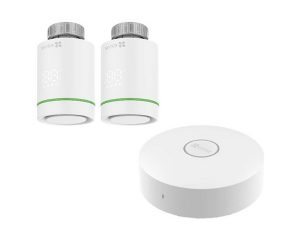 Kit Gateway și 2 Termostate Inteligente Ezviz CS-T55/A3 1 Kit Gateway si 2 termostate inteligente Ezviz CS-T55/A3, afisaj LED, comunicare Wireless 2.4 GHz ZigBee, precizie 0.5 grade. Fiabilitate si performanță
