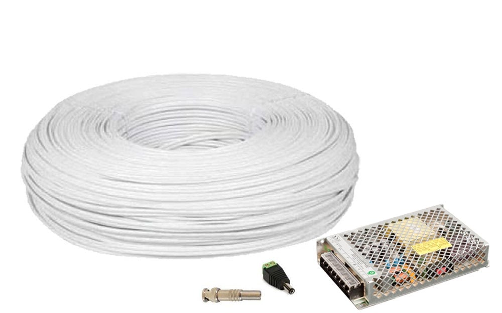Kit accesorii sisteme de supraveghere 8 camere, KITACC8-1-1. Fiabilitate si performanță 1 Kit accesorii sisteme de supraveghere 8 camere