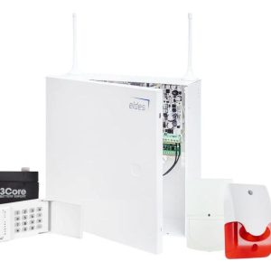 Kit alarma hibrida wireless/cablata GSM/GPRS Eldes cu detector de miscare