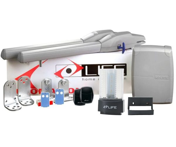 Kit automatizare poarta batanta 2x2 metri Life